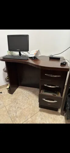 ESCRIVANINHA MDF COR IMBUIA MEL 