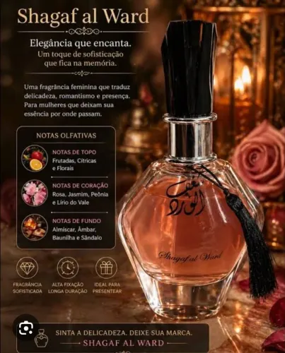 SHAGHAF AL WARD Inspiração no Good Girl - Poços de Caldas <br><br>SWISS ARABIAN
