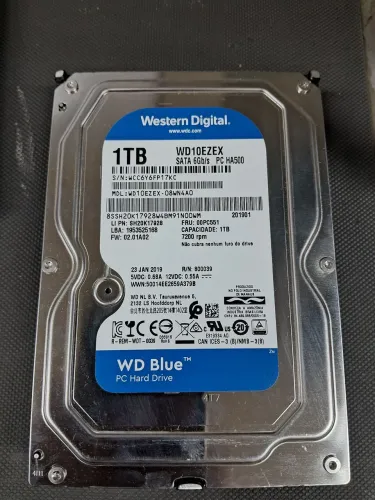 Hd 1tb 100% testado