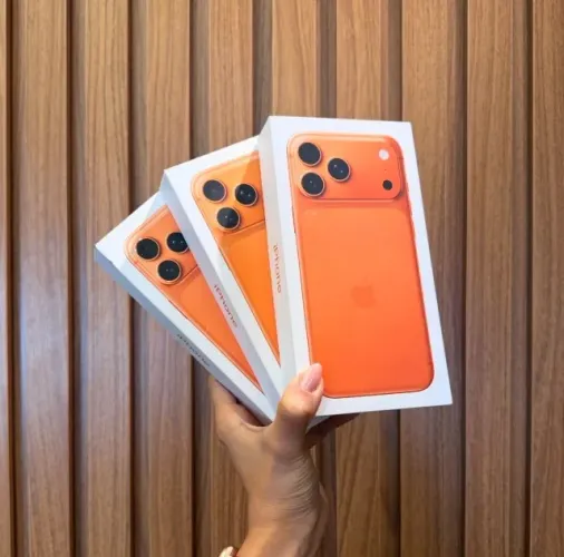 iPhone 17 Pro Max 256GB Laranja - Novo