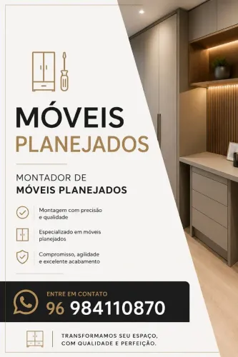Montador de móveis planejados