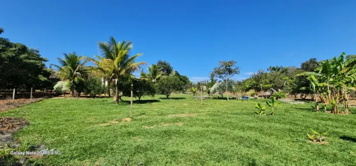 CHÁCARA 8000m2 INCRA 09 BR 070 PRÓXIMO DA PRF CEILÂNDIA 900m DE ESTRADA DE TERRA FUNDO PAR