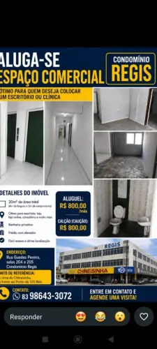 Aluguel sala centro de João pessoa