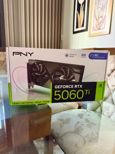 Placa de vídeo RTX 5060 Ti 8gb | LACRADA e com nota fiscal