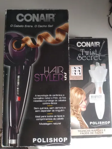 Cacheador e modelador profissional Conair