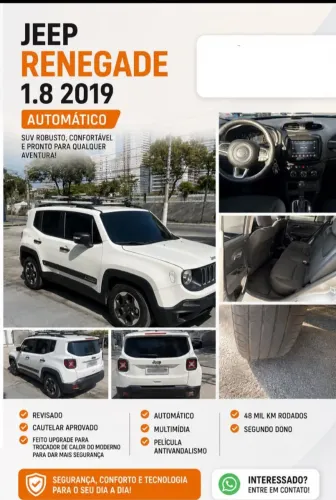 Jeep Renegade 1.8 4X2 Flex 16V Aut. 2019