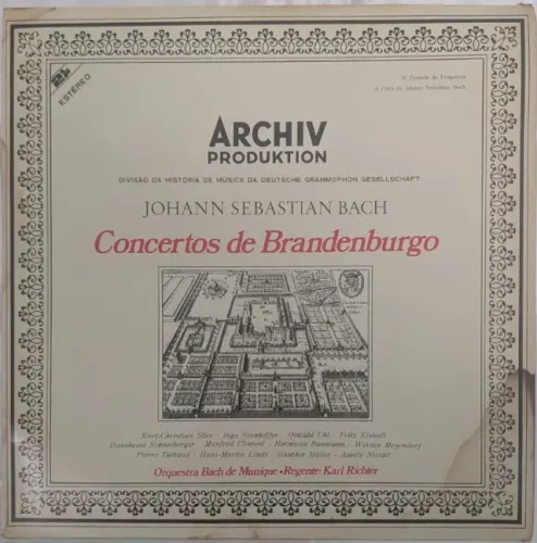 Concertos de Brandenburgo pela Orquestra Bach de Munique regida pelo Maestro Karl Richter