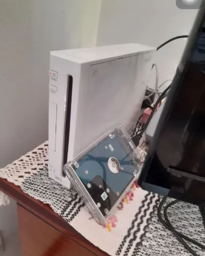 Nintendo wii com 15 jogos até 12x no cartão