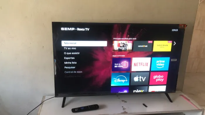 Tv smart FHD semp 43 polegadas