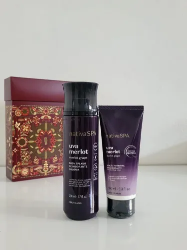 Kit Presente Nativa SPA Uva Merlot - O Boticário