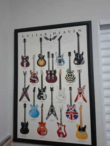 Quadro Guitar Heaven, perfeito para os apaixonados por rock n roll