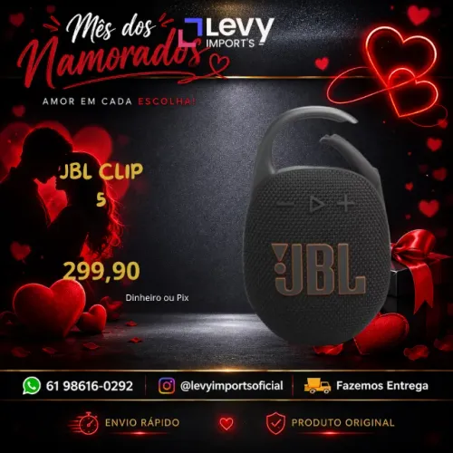 Caixa de Som JBL Clip 5