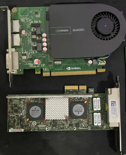 Kit Servidor Xeon E5 - 2x Xeon E5-2603 + 40GB DDR3 ECC + Quad NIC Dell+NVIDIA Quadro 2000