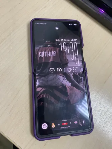 Galaxy z flip 7 - 256gb (garantia até dezembro de 27)