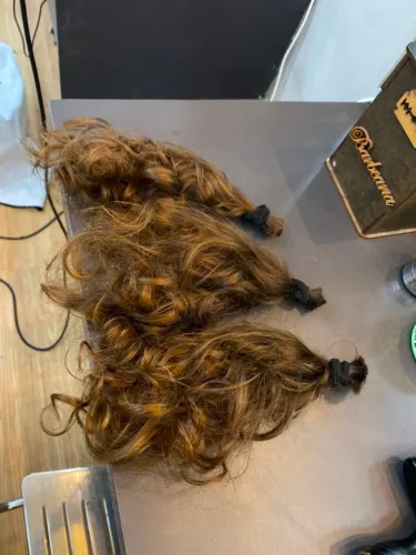 Cabelo loiro 100 %natural.. vendo