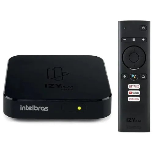 SMART BOX ANDROID TV IZY PLAY FULL HD INTELBRAS