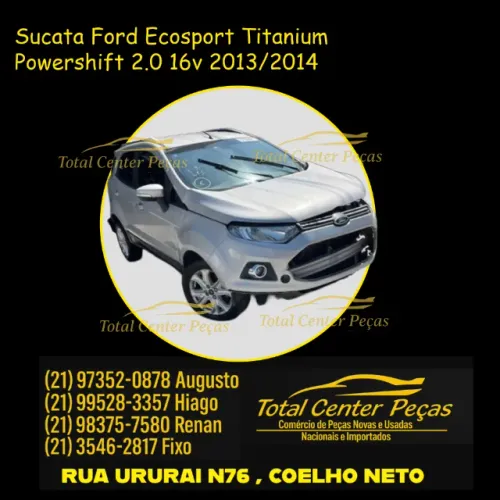 Retirada de Peças Ford Ecosport 2013