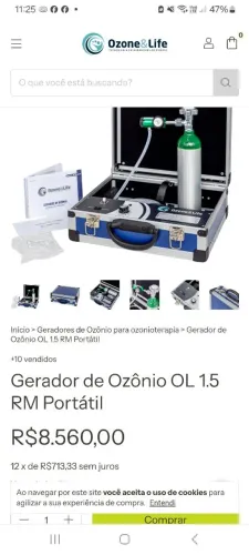Gerador de Ozônio 