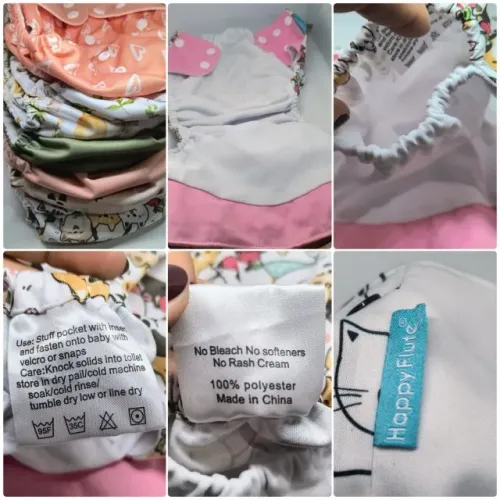 ECO-FRIENDLY CLOTH DIAPER - HAPPY FLUTE
