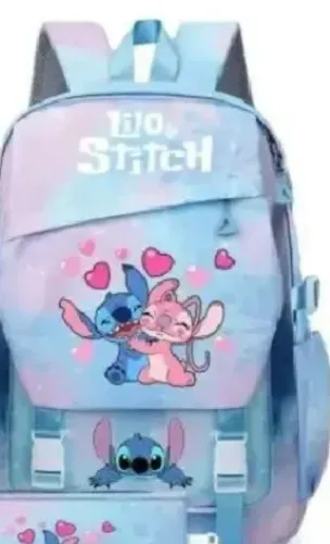 Mochila escolar stitch