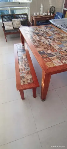 Mesa de sacada/jantar