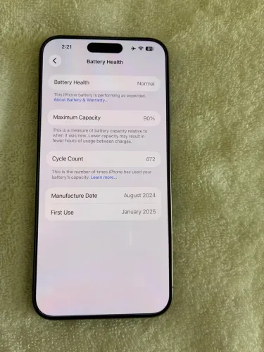 iPhone 15 Pro Max 256 semi novo