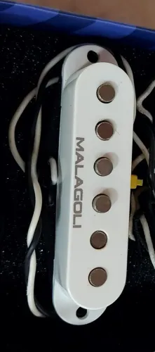 Captador Malagoli Custon Blues branco(meio)