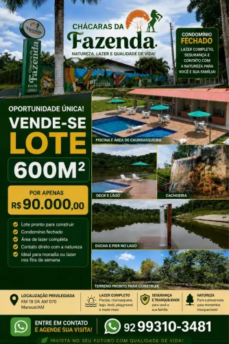 Lote Chácaras da Fazenda