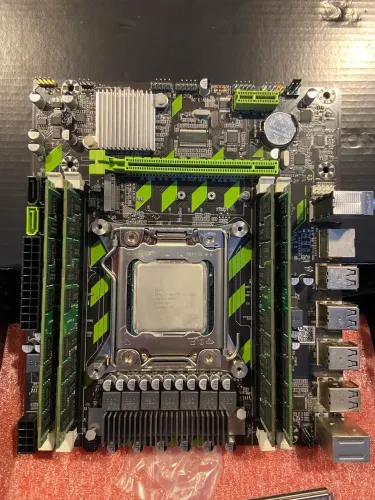 Kit xeon + placa de video e fonte.