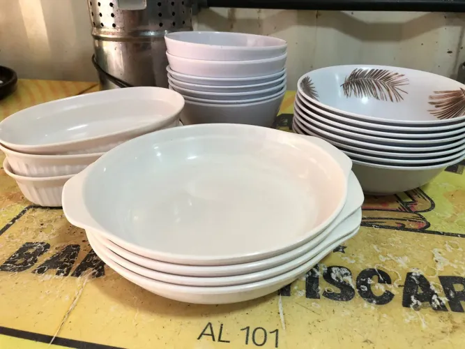 Container e tudo para restaurante vem...