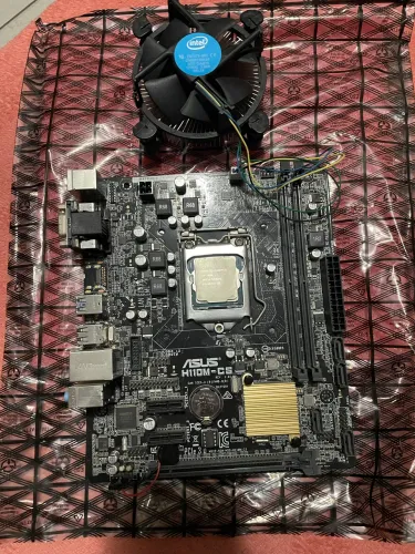 Placa mãe asus H110M-CS E I5-7600
