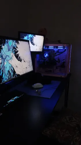 Computador gamer 32gb ram xeon 2690 v4 Water cooler 360mm rx580 8gb  240ssd nvme 128gb 