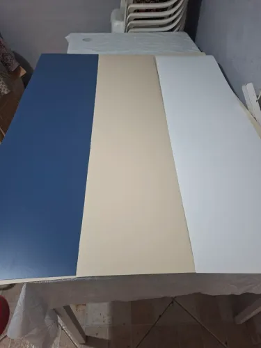 Retalhos de formica coloridas 125x31cm