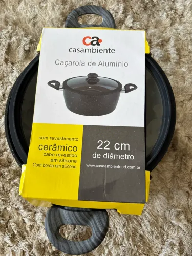 Caçarola de alumínio 22 cm Casambiente