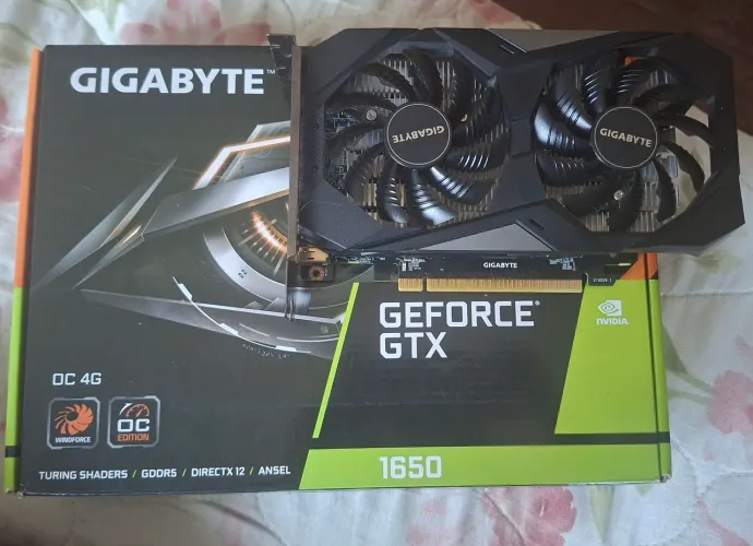 GTX 1650 (defeito)