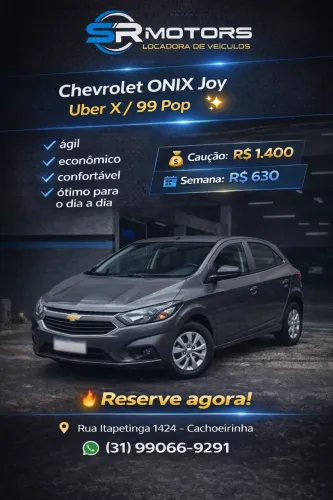 Aluguel para Aplicativo UBER / 99