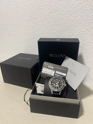 Relógio Bulova Archive Series "Mil-Ships" W-2181 Ref. 98A266 - Full Set - Novo