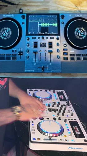 VENDO OU TROCO 2 CONTROLADORA - NUMARK MIXSTREAM PRO GO + XDJ R1