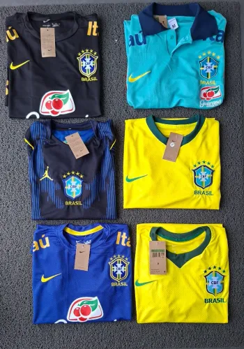 Camisa azul da seleção Brasileira em VCA