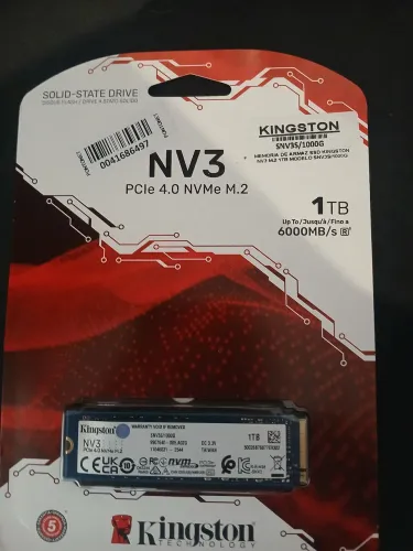 SSD Kingston NV3 1TB M.2 2280 PCIe 4.0 x4