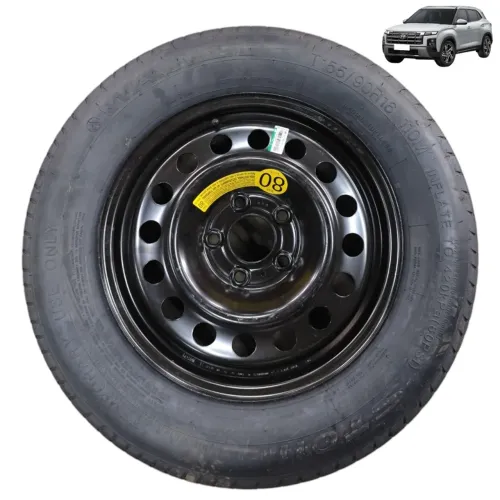 Roda estepe fino aro 16 5x114,3 Hyundai creta 2026 2025
