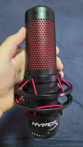 Microfone HyperX Quadcast USB Gamer