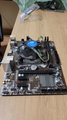 Kit pentium g4560 + placa mãe h110
