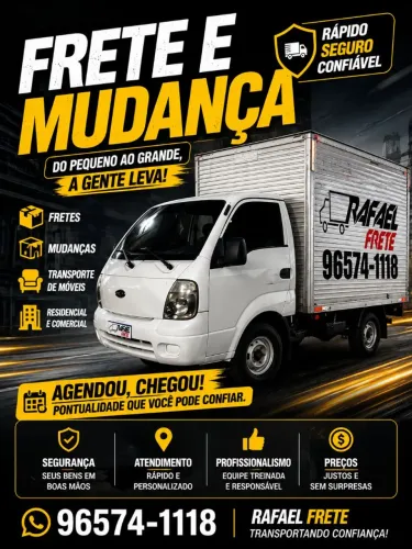 Frete e mudança 