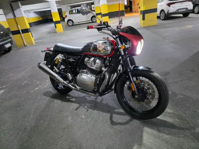 Royal Enfield INTERCEPTOR 650cc mod. MARK 2 Cromo impecável