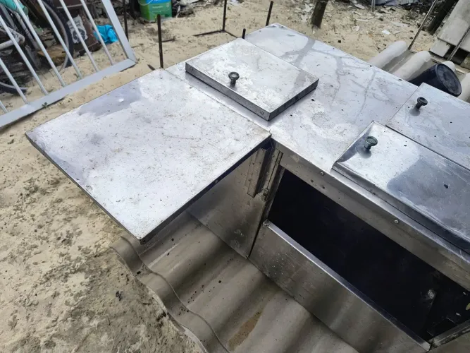 Kit em inox para cachorro quente