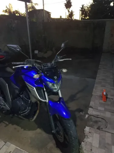 Fz 25 azul perfeito estado!