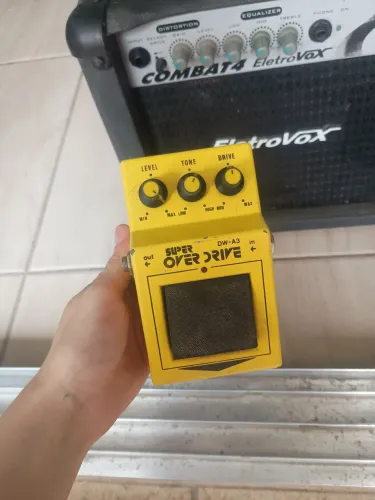 pedal para guitarra chorus overdrive