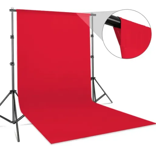 Tecido Fundo Infinito 3,00 X 4,00 Oxford (Vermelho)