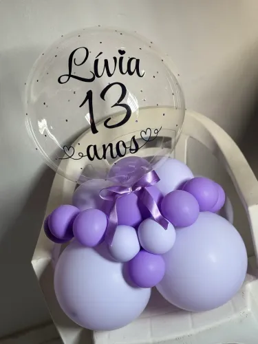 Centro de Mesa Balão Personalizado
